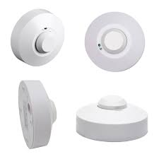 Using motion sensor light switches. Runde Halterung Decke Microwave Radar Sensor Pir Bewegungsmelder Lichtschalter Ebay