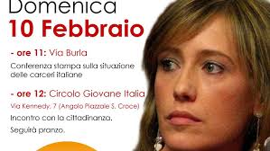Ilaria Cucchi a Parma il 10 febbraio