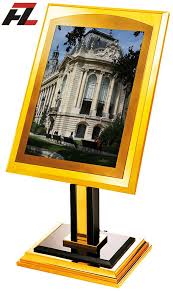 Titanium Gold Coated Poster Stands For Sale Poster Display Poster Display Sale Poster Display