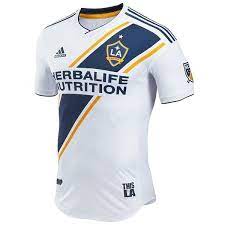 Save up to 60% shop official soccer jerseys. Adidas La Galaxy Authentic Home Jersey 18 19 White Navy Mls Soccer Soccer Jersey La Galaxy