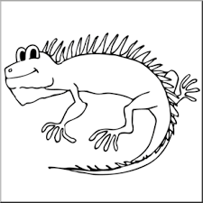 Clip Art Cartoon Iguana B W I Abcteach Com Abcteach See & hear 140+ cartoon animals shaped like letters! clip art cartoon iguana b w i abcteach
