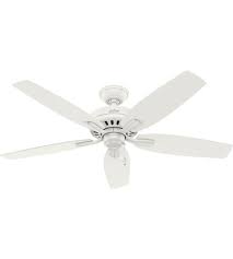 Hunter fan 54 inch contemporary fresh white ceiling fan w/ led lights and remote. Hunter Fan 53322 Newsome 52 Inch Fresh White With Fresh White Light Oak Blades Outdoor Ceiling Fan
