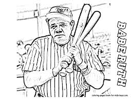 The player draws two cards from the stack and, after figuring out the answer to the multiplication problem colors the grid according to the answer. Yakker Free Coloring Pages Baseball Mlb Players Free Sports