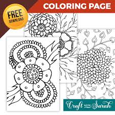 For boys and girls, kids and adults, teenagers … Free Coloring Pages To Print Craft With Sarah