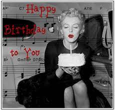 Pin By Gina Herner On Cats Happy Birthday For Her Marilyn Monroe Birthday Birthday Wishes Greetings