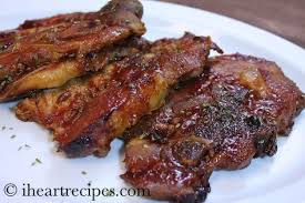 Oven Baked Barbecue Pork Chops I Heart Recipes Recipe Pork Chop Dinner Pork Steak Recipe Baked Bbq Pork Chops