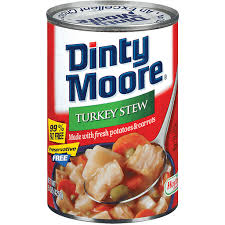 Just about everyone has eaten it at least once in their life. Dinty Moore 99 Fat Free Turkey Stew 15 Oz Can Canned Boxed Soups Foodtown