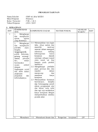 Demikian yang dapat admin bagikan mengenai salah satu perangkat pembelajaran yang sangat penting untuk pelaksanaan kegiatan pembelajaran k13. Progaram Tahunan Program Semester Prakarya Kelas 8 Kurikulum 2013