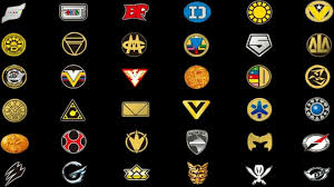 In this core game box, you will face rita repulsa and her relentless swarms of putty patrollers and super putty patrollers, as well as formidable monsters like bones, knasty knight, madame woe, and. All Super Sentai Logos All Power Rangers Pixel Sprite Go Go Power Rangers
