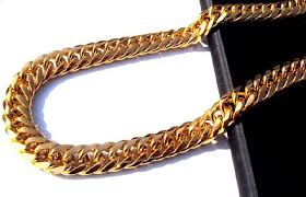 The karat content affects the type of solder used during the repair process. 2021 Heavy Mens 24k Real Solid Gold Finish Thick Miami Cuban Link Necklace Chain From Wwwabcdefg886 10 85 Dhgate Com
