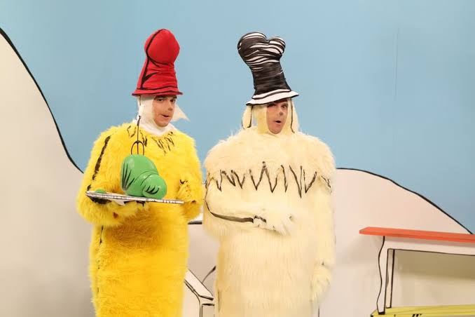 Watch Shane Gillis & Mikey Day in SNL's "Green Eggs & Ham"