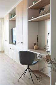 afbeeldingsresultaat voor bureau in inbouwkast thuisdecoratie woonkamer meubel ideeen