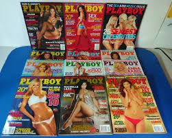 Playboy Magazine *2008* Full Year W/ Centerfolds | eBay
