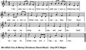 C f f f e good tidings we bring e f e d c to you and your kin; We Wish You A Merry Christmas Tin Whistle And Piano Letter Notes Irish Folk Songs