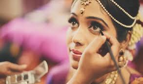 bridal makeup services with photography