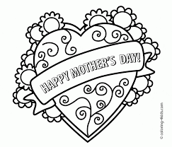 Download and print out this happy mother's day coloring page. Free Printable Mother S Day Coloring Pages