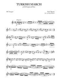 Buy this item to display, print, and enjoy the complete music. Turkish March For Trumpet And Piano By Wolfgang Amadeus Mozart 1756 1791 Digital Sheet Music For Individual Part Score Solo Part Download Print S0 598955 Sheet Music Plus