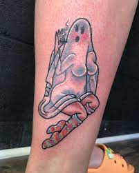 30 Pretty Ghost Tattoos to Inspire You | Tattoos, Ghost tattoo, Spooky  tattoos