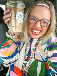 Finding a unique rock at CoffeeLife in Boise