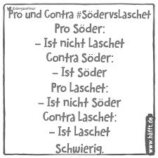 Seitdem wächst der hass im netz gegen die parteichefin. 7 Tweets Uber Baerbock Vs Laschet Oder Soder Hafft De