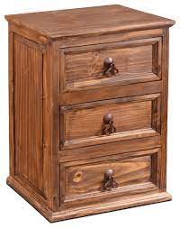 Maybe you would like to learn more about one of these? Rustic Solid Wood 3 Drawer Nightstand Traditional Nightstands And Bedside Tables By Crafters And Weavers Houzz