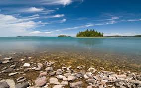 The pristine waters surrounding the island are perfect for fishing, kayaking, diving ship. The Awesome Mitten Drummond Island
