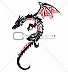 Black And Red Dragon Tattoo Designs Image 2191130 Dragon From Crestock Stock Photos Tribal Dragon Tattoos Dragon Tattoos For Men Small Dragon Tattoos