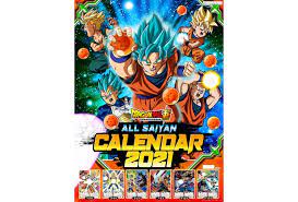 Have your new figures fight to be the champion of your collection, or line them up next to their larger pop! 2021 Dragon Ball Wall Calendar Dbz Figures Com