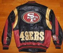 San Francisco 49ers Carl Banks G Iii Black Leather Nfl Football Jacket Coat Med Fashion Clothing Shoes Accessories Jackets Football Jackets Coats Jackets
