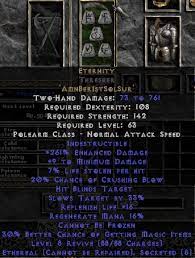 Weapon Rune Words In Diablo 2