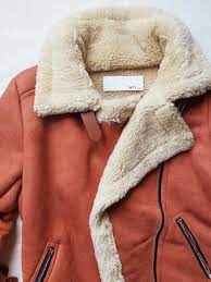 Casual Fur Leather Moto Jacket Winter Biker Coats 60 Off Till The End Of Month W T I Design Faux Fur Lined Coat Faux Shearling Coat Womens Hooded Coat