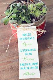 Plant Teacher Gift Idea Free Printable Poem Easy Teacher Gifts Teacher Gifts Teacher Appreciation Gifts
