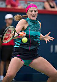 5 in singles, achieved on 19 march 2018. Jelena Ostapenko Rogers Cup In Montreal 08 07 2018 Celebmafia