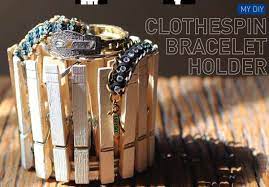 Diy Clothespin Bracelet Holder Diy Bracelet Holder Diy Bracelet Designs I Spy Diy