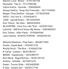 In the list of songs that can be seen below there are numerous songs available from their database and we can search them by using the search box given below. Bloxburg Song Codes Bloxburg Decal Codes Roblox Codes Roblox