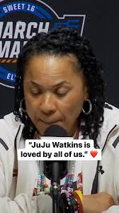 Dawn Staley coaching Minnie Mouse