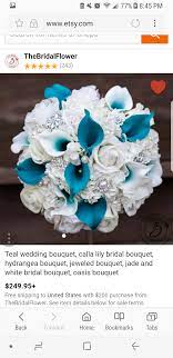 You could choose a silver and teal sash for tying around your waist, or perhaps you utilise silver and teal ribbons in your wedding flowers, including the bride's bouquet. Make A Decision About Bouquet