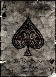 Black Ace Of Spades Card Black Heart Card Ace Of Spades Tattoo Ace Of Spades Playing Cards Art