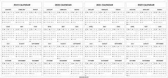2019 2020 2021 2022 Calendar Blank Template Calendar Printables Calendar Template Marketing Calendar Template