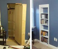 How to build your own fake bookcase to hide a secret door. Door Hidden By Bookcase Is A Marvel Of Diy Engineering Hackaday