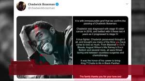 Maybe you would like to learn more about one of these? Breaking News Rest In Peace Chadwick Aaron Boseman Dies At Age 43 Youtube
