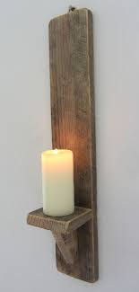 Wall sconces are just neat to have even if they're just a decorative item. Loading Wood Pallet Wall Decorative Wall Sconces Candle Holders Wall Sconces