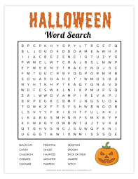 Word and logic puzzles are a wonderful way to engage the mind on lazy sunday mornings, and they're also useful educational tools for children. Free Printable Halloween Word Search Halloween Word Search Halloween Words Halloween Word Search Printables
