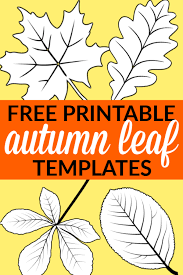 Free Printable Large Leaf Templates Stencils And Patterns Simple Mom Project Leaf Template Leaves Template Free Printable Autumn Leaves Craft