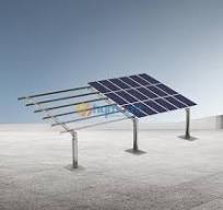 Commercial Q235B HDG Steel Solar Carport Structure with ...