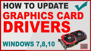 Install&run 3dp tool, which will show all drivers click video card to the download page, then click driver download to get download link. How To Update Graphics Card Driver In Windows 7 Tutorial Youtube