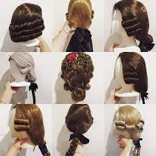 Wigs Made For The Cast At Colonial Williamsburg Historical Hairstyles Wig Making Wigs