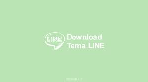Download Tema Line Gratis Cara Mengganti Tema