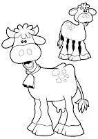 Pin En Vacas Para Imprimir