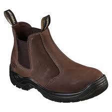 Men's Skechers Work Tapter Steel Toe Boots | Work Boots Superstore |  WorkBoots.com